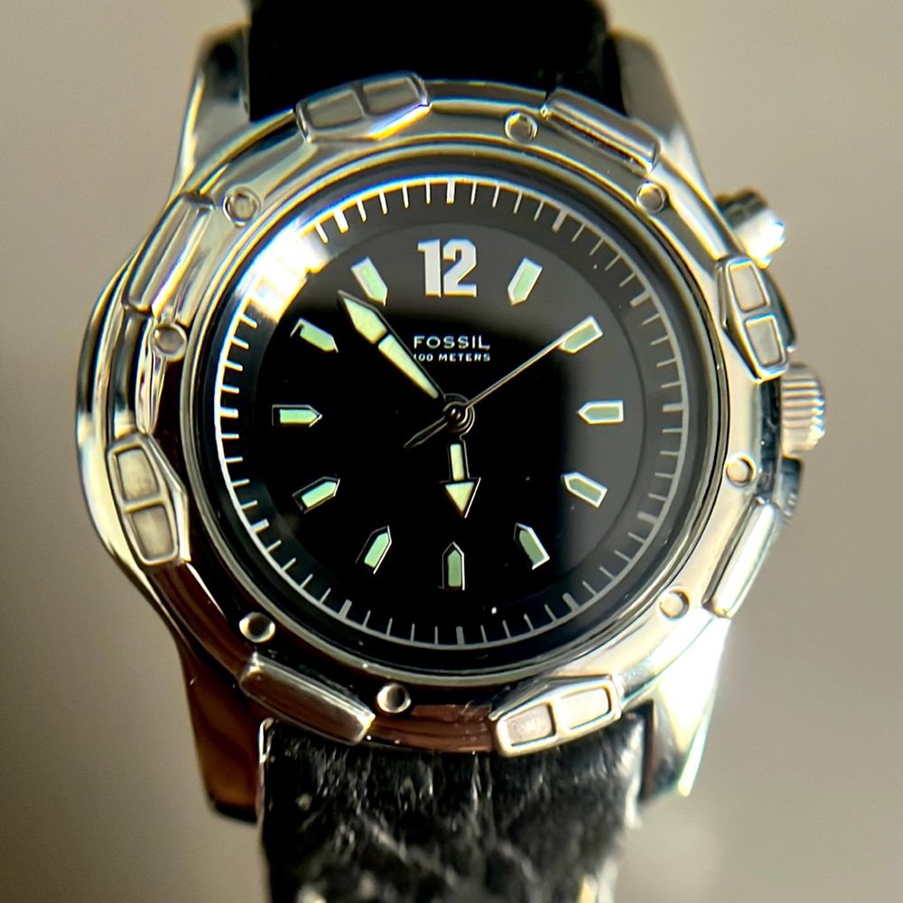 Fossil PR-5165 100 Meters Watch - NWOT
